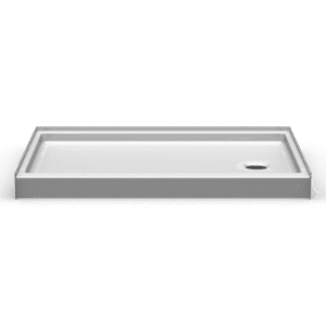 48"x36" Single-Piece Shower Pan | Curbed
