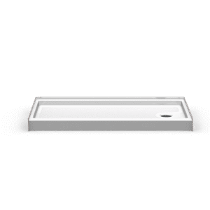 60"x30" Single-Piece Shower Pan | Curbed