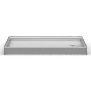 60"x32" Single-Piece Shower Pan | Curbed