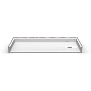 60"x34" Single-Piece Shower Pan | Barrier Free