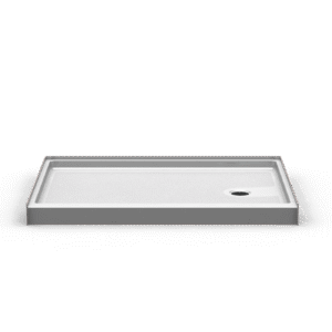 60"x42" Single-Piece Shower Pan | Curbed