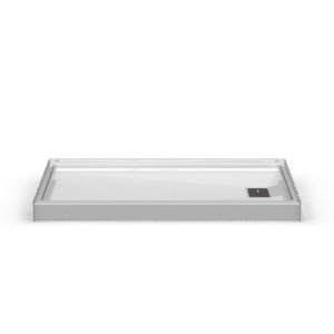 60"x36" Single-Piece AFR Shower | Square Drain - Curbed