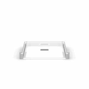 42.5"x37.25" Single-Piece Shower Pan | Square Rear Drain - Beveled - Code Compliant